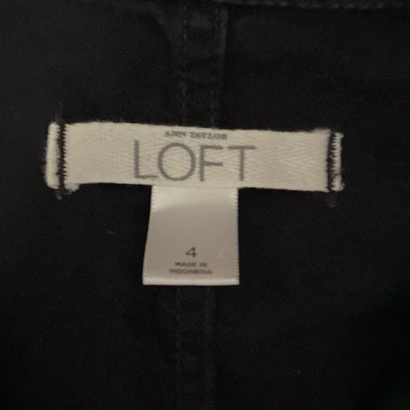 Navy Blue Blazer/Jacket LOFT - Picture 4 of 7